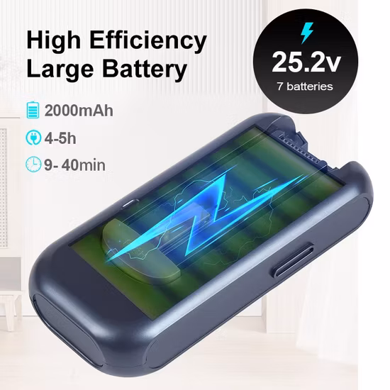 Venda imperdível Aspirador de mão vertical portátil portátil Cyclone recarregável sem fio Aspiradores de pó