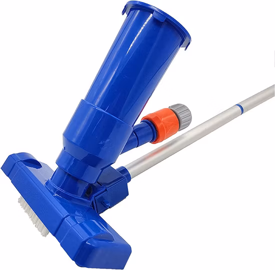 Kit de limpeza de piscina portátil aspirador de pó acessórios de limpeza de piscina com varinha